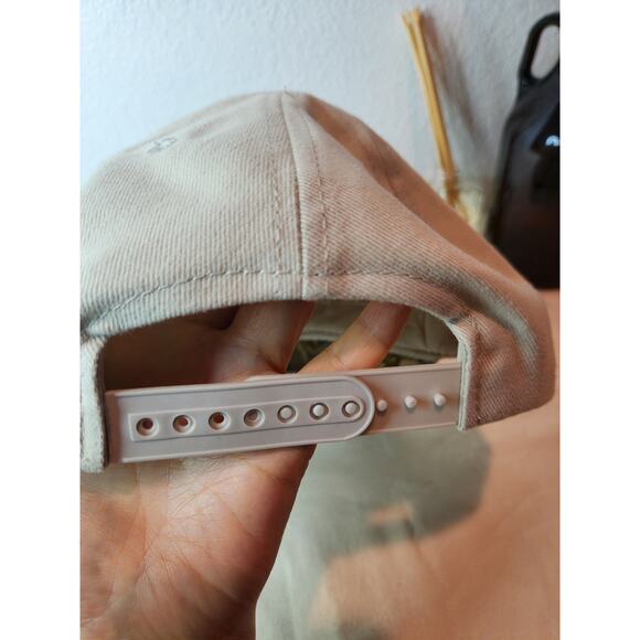 Ducks Unlimited Beige Camo Brim Hat Adjustable Snapback Cap Outdoors - Picture 6 of 6